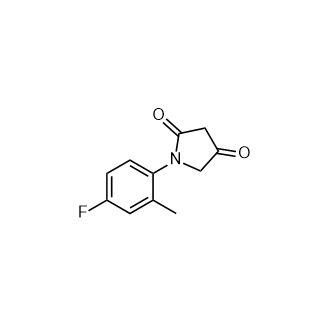 1-(4-氟-2-甲基苯基)吡咯烷-2,4-二酮,1-(4-Fluoro-2-methylphenyl)pyrrolidine-2,4-dione