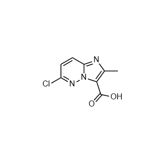 6-氯-2-甲基咪唑并[1,2-b]哒嗪-3-羧酸,6-Chloro-2-methylimidazo[1,2-b]pyridazine-3-carboxylic acid