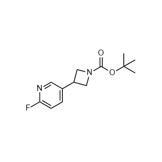3-(6-氟吡啶-3-基)氮杂环丁烷-1-羧酸叔丁酯,tert-Butyl 3-(6-fluoropyridin-3-yl)azetidine-1-carboxylate