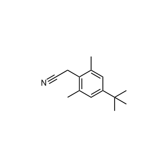 2-(4-叔丁基-2,6-二甲基苯基)乙腈,2-(4-Tert-butyl-2,6-dimethylphenyl)acetonitrile