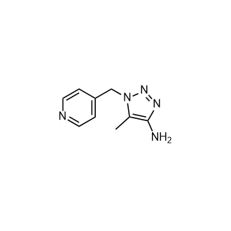 5-甲基-1-(吡啶-4-基甲基)-1H-1,2,3-三唑-4-胺,5-Methyl-1-(pyridin-4-ylmethyl)-1h-1,2,3-triazol-4-amine