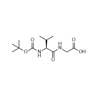 (叔丁氧基羰基)-L-缬氨酰甘氨酸,(tert-Butoxycarbonyl)-L-valylglycine