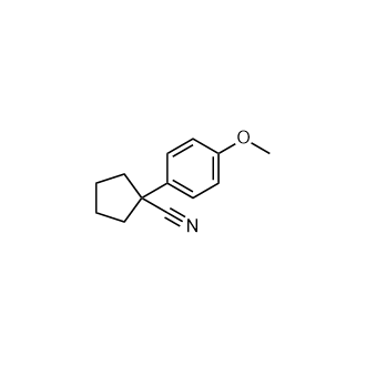 1-(4-甲氧基苯基)环戊烷甲腈,1-(4-Methoxyphenyl)cyclopentanecarbonitrile