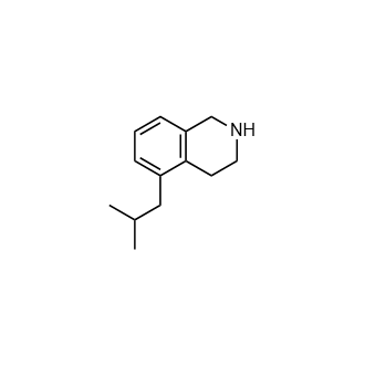 5-異丁基-1,2,3,4-四氫異喹啉,5-Isobutyl-1,2,3,4-tetrahydroisoquinoline