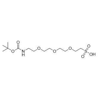 Boc-NH-PEG3-sulfonic acid,Boc-NH-PEG3-sulfonic acid