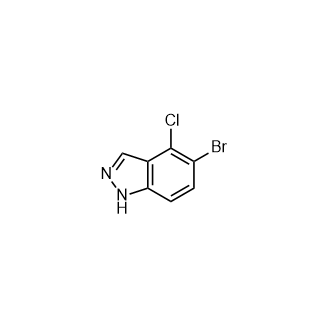 5-溴-4-氯-1H-吲唑,5-Bromo-4-chloro-1H-indazole