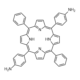 5,15-(氨苯基)-10,20-苯基卟啉,5,15-Di(4-aminophenyl)-10,20-diphenyl porphine
