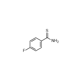 4-氟硫代苯甲酰胺,4-Fluorobenzothioamide