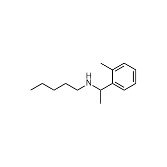 N-(1-(邻甲苯)乙基)戊-1-胺,n-(1-(O-tolyl)ethyl)pentan-1-amine