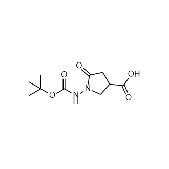 1-{[(叔丁氧基)羰基]氨基}-5-氧代吡咯烷-3-羧酸,1-{[(tert-butoxy)carbonyl]amino}-5-oxopyrrolidine-3-carboxylic acid