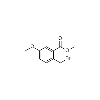 2-溴甲基-5-甲氧基苯甲酸甲酯,Methyl 2-(bromomethyl)-5-methoxybenzoate