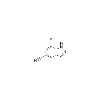 7-氟-1H-吲唑-5-甲腈,7-Fluoro-1H-indazole-5-carbonitrile