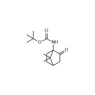 n-{7,7-二甲基-2-氧代双环[2.2.1]庚烷-1-基}氨基甲酸叔丁酯,Tert-butyl n-{7,7-dimethyl-2-oxobicyclo[2.2.1]heptan-1-yl}carbamate