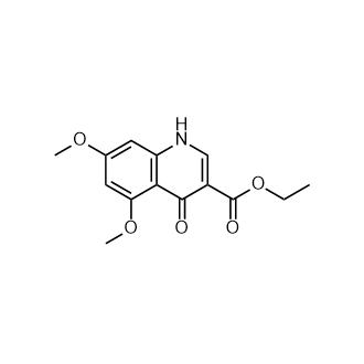 5,7-二甲氧基-4-氧代-1,4-二氢喹啉-3-羧酸乙酯,Ethyl 5,7-dimethoxy-4-oxo-1,4-dihydroquinoline-3-carboxylate