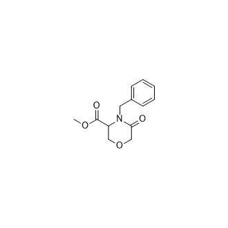 N-苄基-5-酮吗啉-3-甲酸,Methyl 4-Benzyl-5-oxomorpholine-3-carboxylate