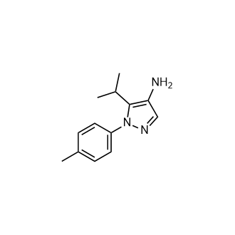 1-(4-甲基苯基)-5-(丙-2-基)-1h-吡唑-4-胺,1-(4-Methylphenyl)-5-(propan-2-yl)-1h-pyrazol-4-amine