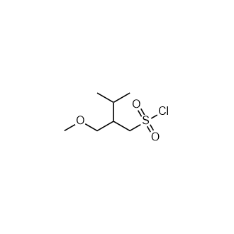 2-(甲氧基甲基)-3-甲基丁烷-1-磺酰氯,2-(Methoxymethyl)-3-methylbutane-1-sulfonyl chloride