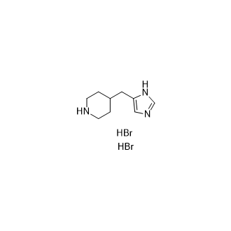 4-(1H-咪唑基-4-甲基)哌啶二氢溴酸盐,4-((1H-Imidazol-4-yl)methyl)piperidine dihydrobromide