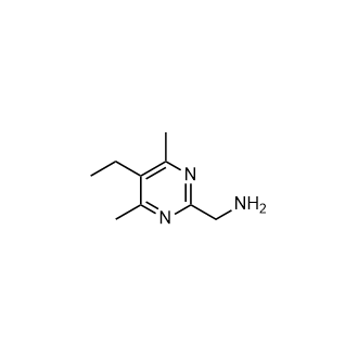 (5-乙基-4,6-二甲基嘧啶-2-基)甲胺,(5-Ethyl-4,6-dimethylpyrimidin-2-yl)methanamine