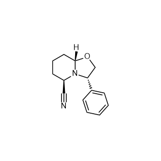 (3S,5R,8AS)-3-苯基六氢-2H噁唑并[3,2-a]吡啶-5-甲腈,(3S,5R,8aS)-3-Phenylhexahydro-2H-oxazolo[3,2-a]pyridine-5-carbonitrile