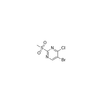 4-氯-5-溴-2-甲磺酰基嘧啶,5-Bromo-4-chloro-2-(methylsulfonyl)pyrimidine