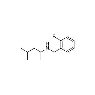 N-(2-氟苄基)-4-甲基戊-2-胺,n-(2-Fluorobenzyl)-4-methylpentan-2-amine