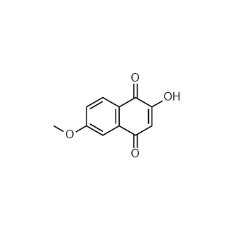 2-羟基-6-甲氧基-[1,4]萘醌,2-Hydroxy-6-methoxynaphthalene-1,4-dione