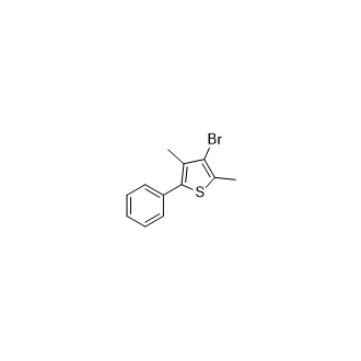 3-溴-2,4-二甲基-5-苯基噻吩,3-Bromo-2,4-dimethyl-5-phenylthiophene