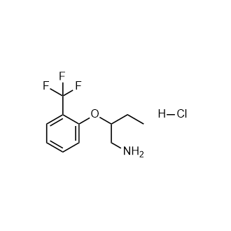 1-[(1-氨基丁-2-基)氧基]-2-(三氟甲基)苯鹽酸鹽,1-[(1-aminobutan-2-yl)oxy]-2-(trifluoromethyl)benzene hydrochloride