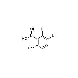 (3,6-二溴-2-氟苯基)硼酸,(3,6-Dibromo-2-fluorophenyl)boronic acid