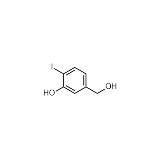 3-羟基-4-碘苯甲醇,5-(Hydroxymethyl)-2-iodophenol