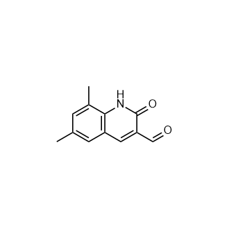 6,8-二甲基-2-氧-1,2-二氫喹啉-3-甲醛,6,8-Dimethyl-2-oxo-1,2-dihydroquinoline-3-carbaldehyde