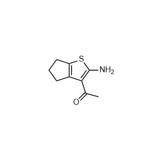 1-(2-氨基-5,6-二氫-4H-環(huán)戊二烯[b]噻吩-3-基)乙酮,1-(2-Amino-5,6-dihydro-4H-cyclopenta[b]thien-3-yl)ethanone