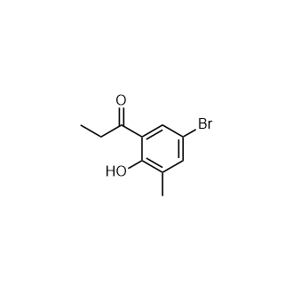 1-(5-溴-2-羟基-3-甲基苯基)丙烷-1-酮,1-(5-Bromo-2-hydroxy-3-methylphenyl)propan-1-one