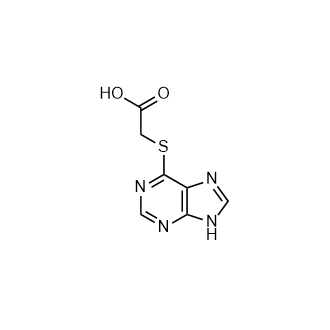 2-((9H-嘌呤-6-基)硫代)乙酸,2-((9h-Purin-6-yl)thio)acetic acid