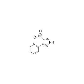 2-(4-硝基-1H-吡唑-3-基)吡啶,2-(4-Nitro-1H-pyrazol-3-yl)pyridine