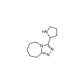 3-(吡咯烷-2-基)-6,7,8,9-四氢-5H-[1,2,4]三唑并[4,3-a]氮杂,3-(Pyrrolidin-2-yl)-6,7,8,9-tetrahydro-5h-[1,2,4]triazolo[4,3-a]azepine