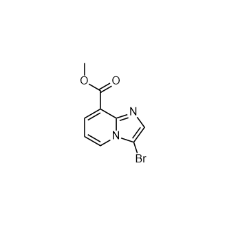 3-溴咪唑并[1,2-a]吡啶-8-甲酸甲酯,Methyl 3-bromoimidazo[1,2-a]pyridine-8-carboxylate