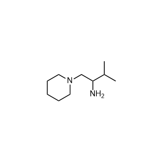 3-甲基-1-(哌啶-1-基)丁烷-2-胺,3-Methyl-1-(piperidin-1-yl)butan-2-amine