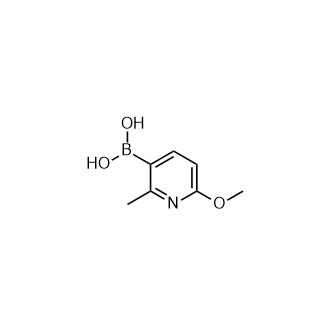 (6-甲氧基-2-甲基吡啶-3-基)硼酸,(6-Methoxy-2-methylpyridin-3-yl)boronic acid