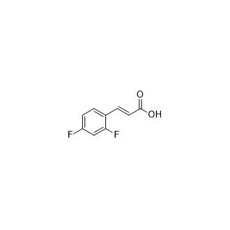 3-(2,4-二氟苯基)丙-2-烯酸,3-(2,4-Difluorophenyl)prop-2-enoic acid