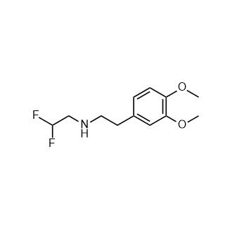 (2,2-二氟乙基)[2-(3,4-二甲氧基苯基)乙基]胺,(2,2-Difluoroethyl)[2-(3,4-dimethoxyphenyl)ethyl]amine