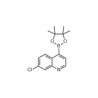 7-氯-4-(4,4,5,5-四甲基-1,3,2-二氧杂硼烷-2-基)喹啉,7-Chloro-4-(4,4,5,5-tetramethyl-1,3,2-dioxaborolan-2-yl)quinoline