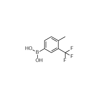 4-甲基-3-(三氟甲基)苯硼酸,(4-Methyl-3-(trifluoromethyl)phenyl)boronic acid