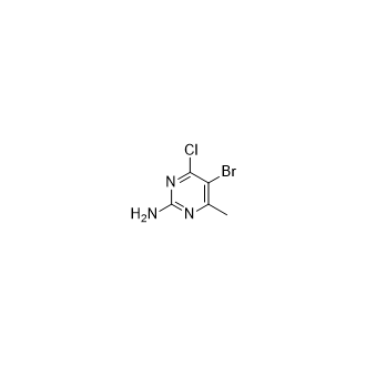 5-溴-4-氯-6-甲基嘧啶-2-胺,5-Bromo-4-chloro-6-methylpyrimidin-2-amine