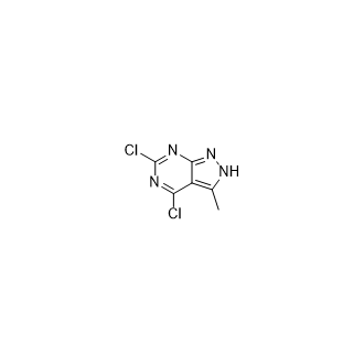 4,6-二氯-3-甲基-1H-吡唑并[3,4-d]嘧啶,4,6-Dichloro-3-methyl-1H-pyrazolo[3,4-d]pyrimidine