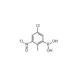 (5-氯-2-甲基-3-硝基苯基)硼酸,(5-Chloro-2-methyl-3-nitrophenyl)boronic acid