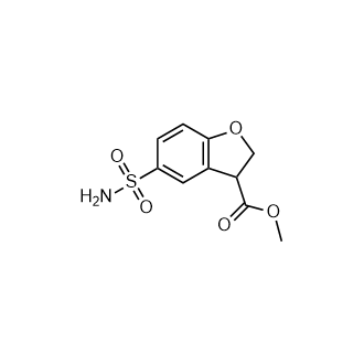 5-氨磺酰基-2,3-二氢苯并呋喃-3-羧酸甲酯,Methyl 5-sulfamoyl-2,3-dihydrobenzofuran-3-carboxylate