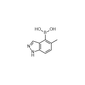5-甲基-1H-吲唑-4-硼酸,5-Methyl-1H-indazol-4-yl-4-boronic acid