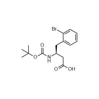 (S)-4-(2-溴苯基)-3-((叔丁氧羰基)氨基)丁酸,(S)-4-(2-Bromophenyl)-3-((tert-butoxycarbonyl)amino)butanoic acid